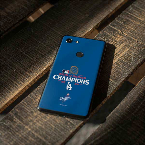 2024 World Series Champions Los Angeles Dodgers Google Pixel 3 Skin